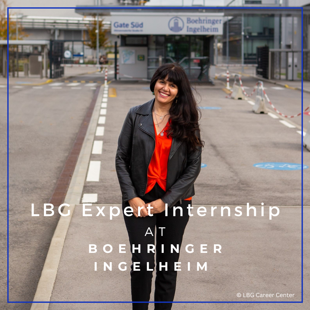 Raheleh Sheibani Tezerji: LBG Expert Internship at Boehringer Ingelheim